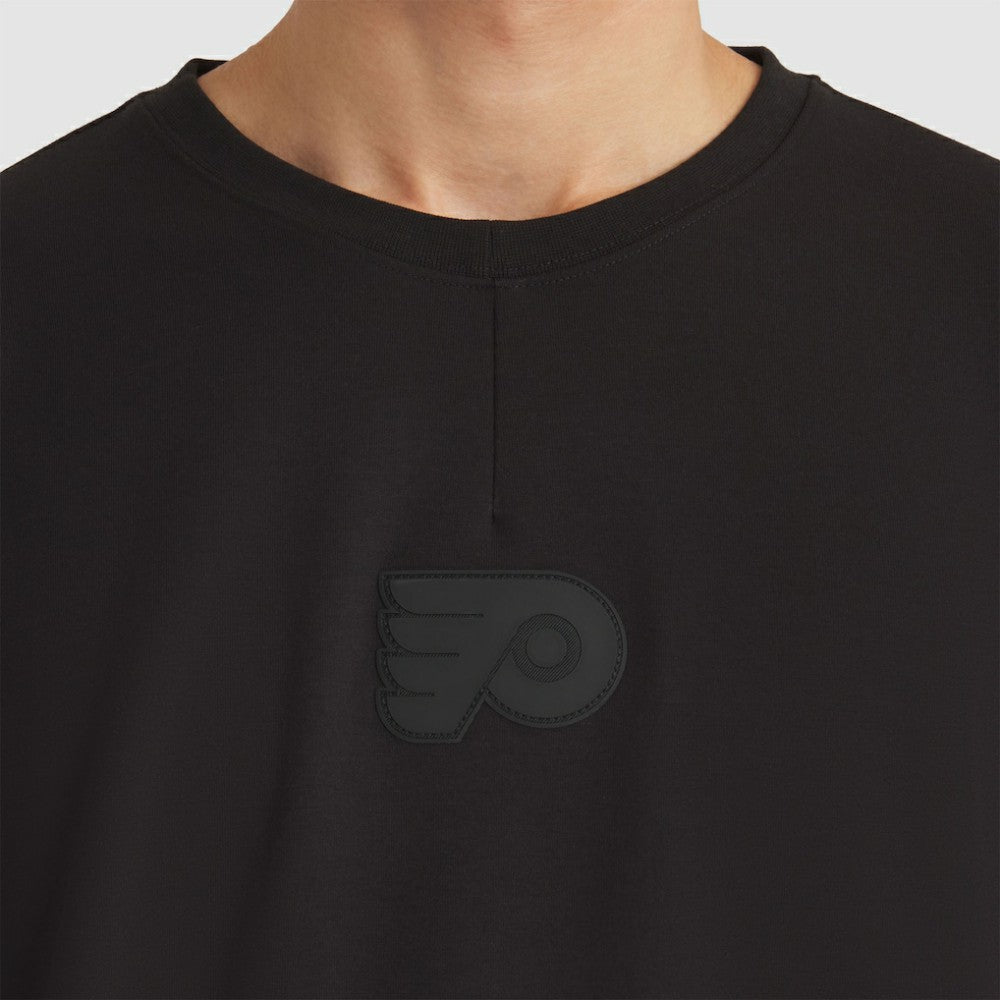 Philadelphia Flyers Fanatics Authentic Pro Road Tri-Blend Sweatshirt - Black - NHL