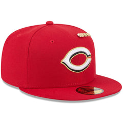 Cincinnati Reds New Era 2025 59FIFTY Day 59FIFTY Fitted Hat with Pins - MLB