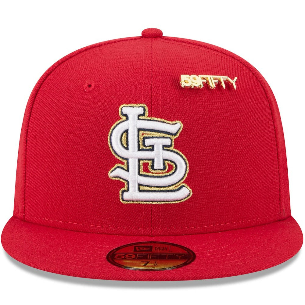 St. Louis Cardinals New Era 2025 59FIFTY Day 59FIFTY Fitted Hat with Pins - MLB