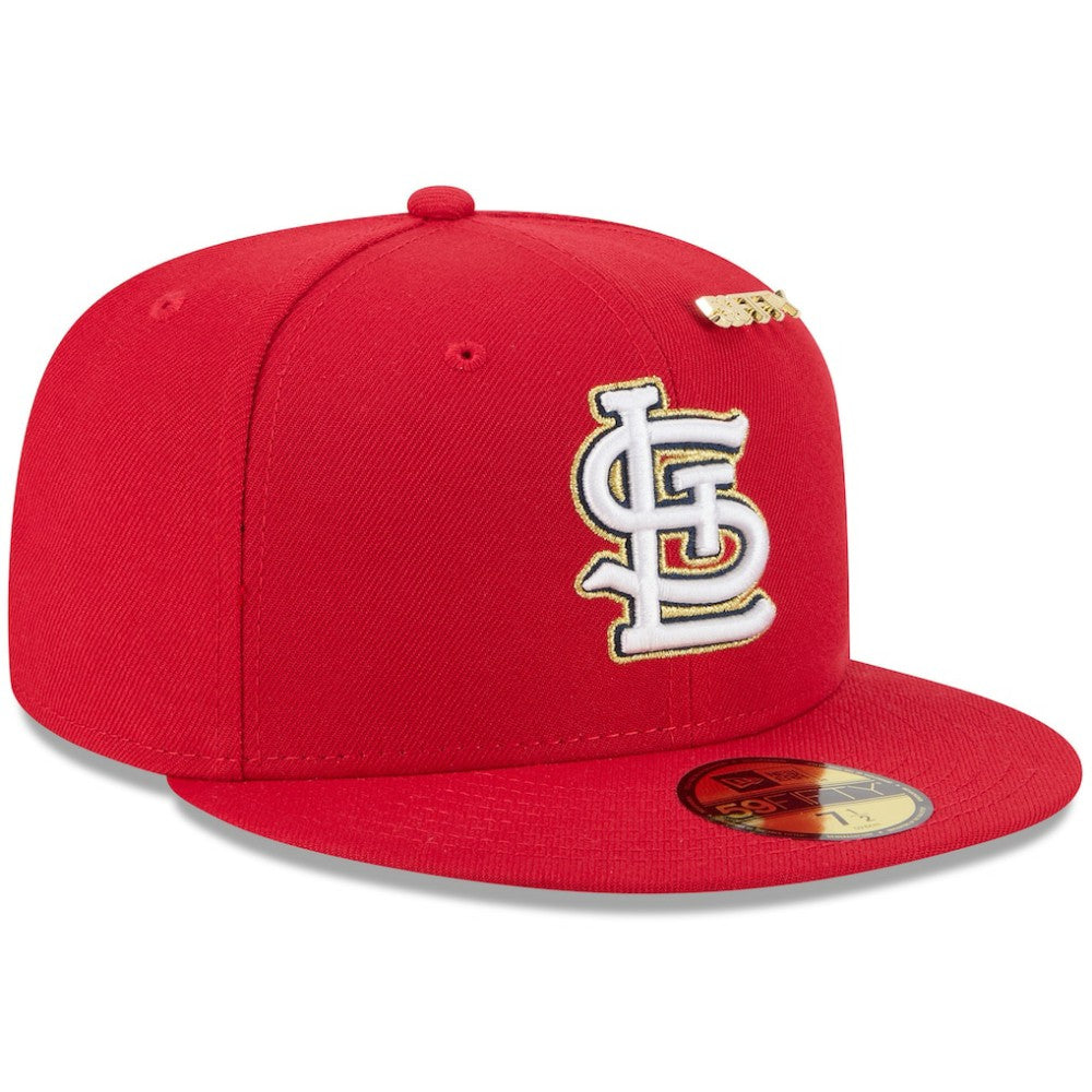 St. Louis Cardinals New Era 2025 59FIFTY Day 59FIFTY Fitted Hat with Pins - MLB