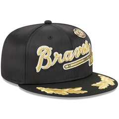 Atlanta Braves New Era 2025 59FIFTY Day Gold Leaf 59FIFTY Fitted Hat - MLB