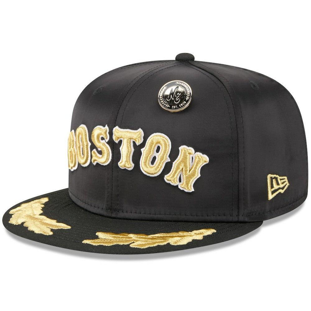 Boston Red Sox New Era 2025 59FIFTY Day Gold Leaf 59FIFTY Fitted Hat - MLB