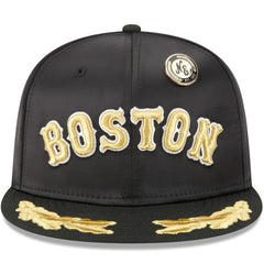 Boston Red Sox New Era 2025 59FIFTY Day Gold Leaf 59FIFTY Fitted Hat - MLB