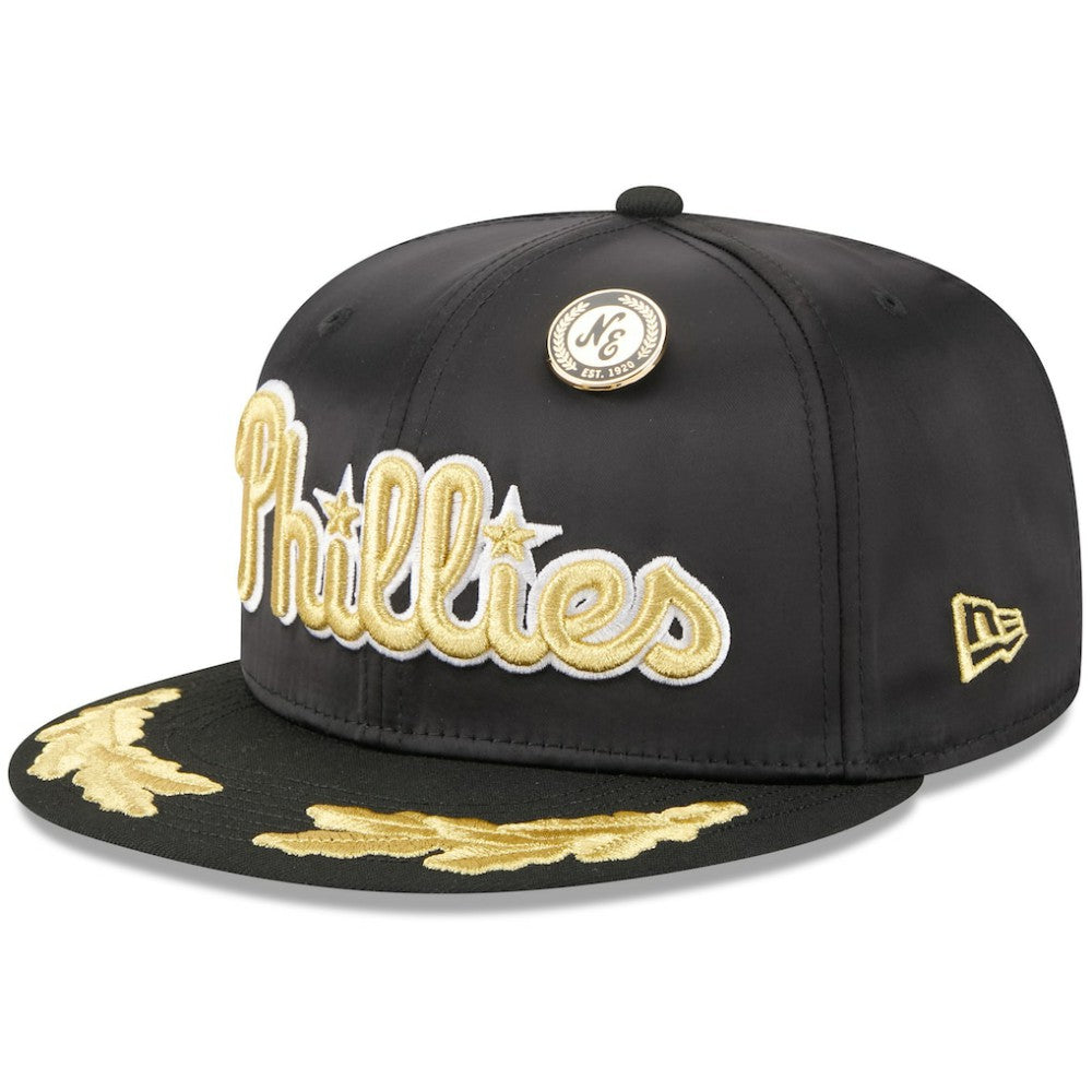 Philadelphia Phillies New Era 2025 59FIFTY Day Gold Leaf 59FIFTY Fitted Hat - MLB