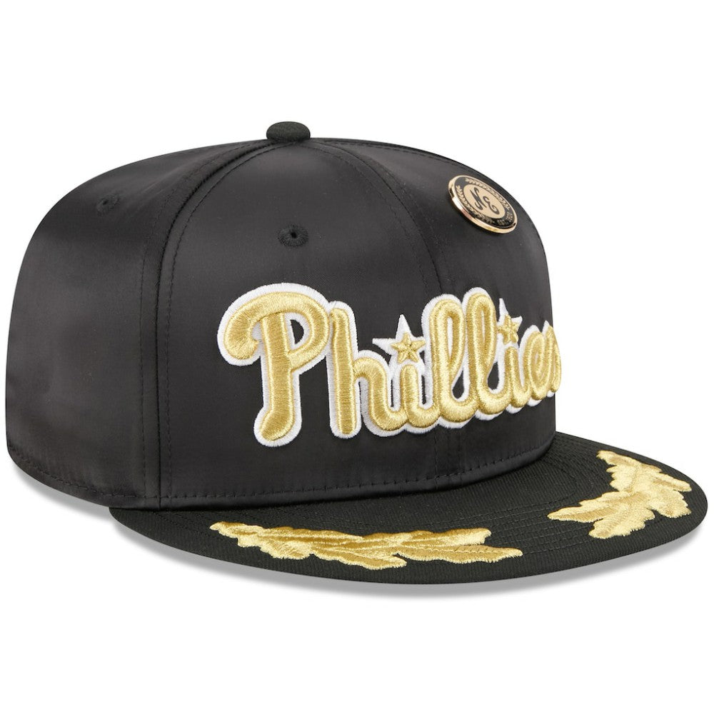 Philadelphia Phillies New Era 2025 59FIFTY Day Gold Leaf 59FIFTY Fitted Hat - MLB