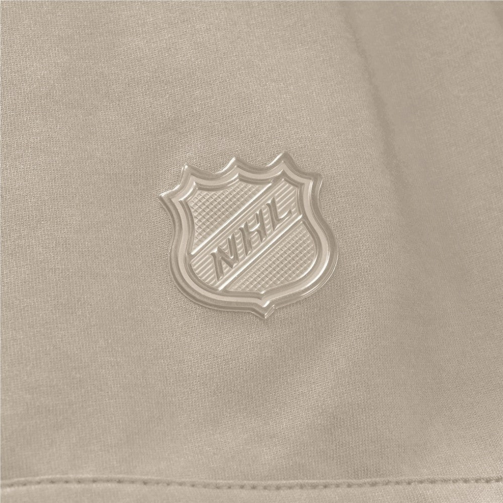 Vegas Golden Knights Fanatics Authentic Pro Road Short Sleeve Hoodie - Tan - NHL
