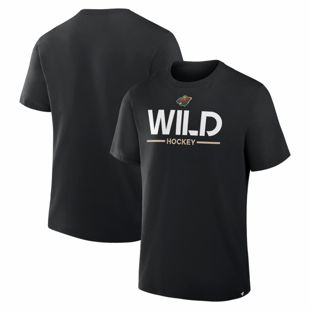Minnesota Wild Fanatics Authentic Pro Primary T-Shirt - Black - NHL