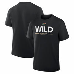 Minnesota Wild Fanatics Authentic Pro Primary T-Shirt - Black - NHL