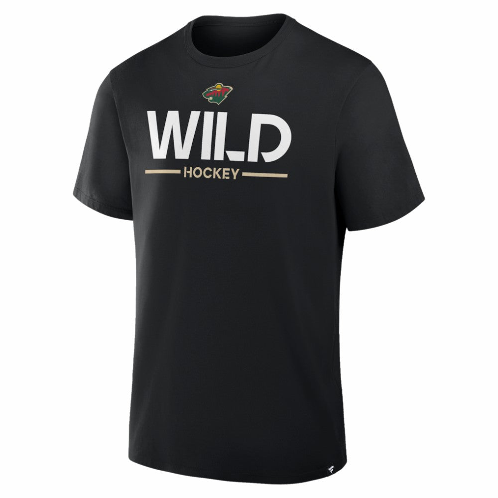 Minnesota Wild Fanatics Authentic Pro Primary T-Shirt - Black - NHL