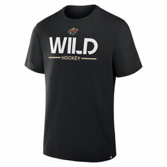 Minnesota Wild Fanatics Authentic Pro Primary T-Shirt - Black - NHL