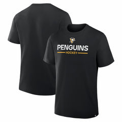 Pittsburgh Penguins Fanatics Authentic Pro Primary T-Shirt - Black - NHL