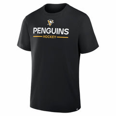 Pittsburgh Penguins Fanatics Authentic Pro Primary T-Shirt - Black - NHL