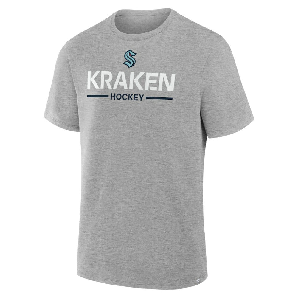 Seattle Kraken Fanatics Authentic Pro Primary T-Shirt - Gray - NHL