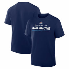 Colorado Avalanche Fanatics Authentic Pro Primary T-Shirt - Navy - NHL