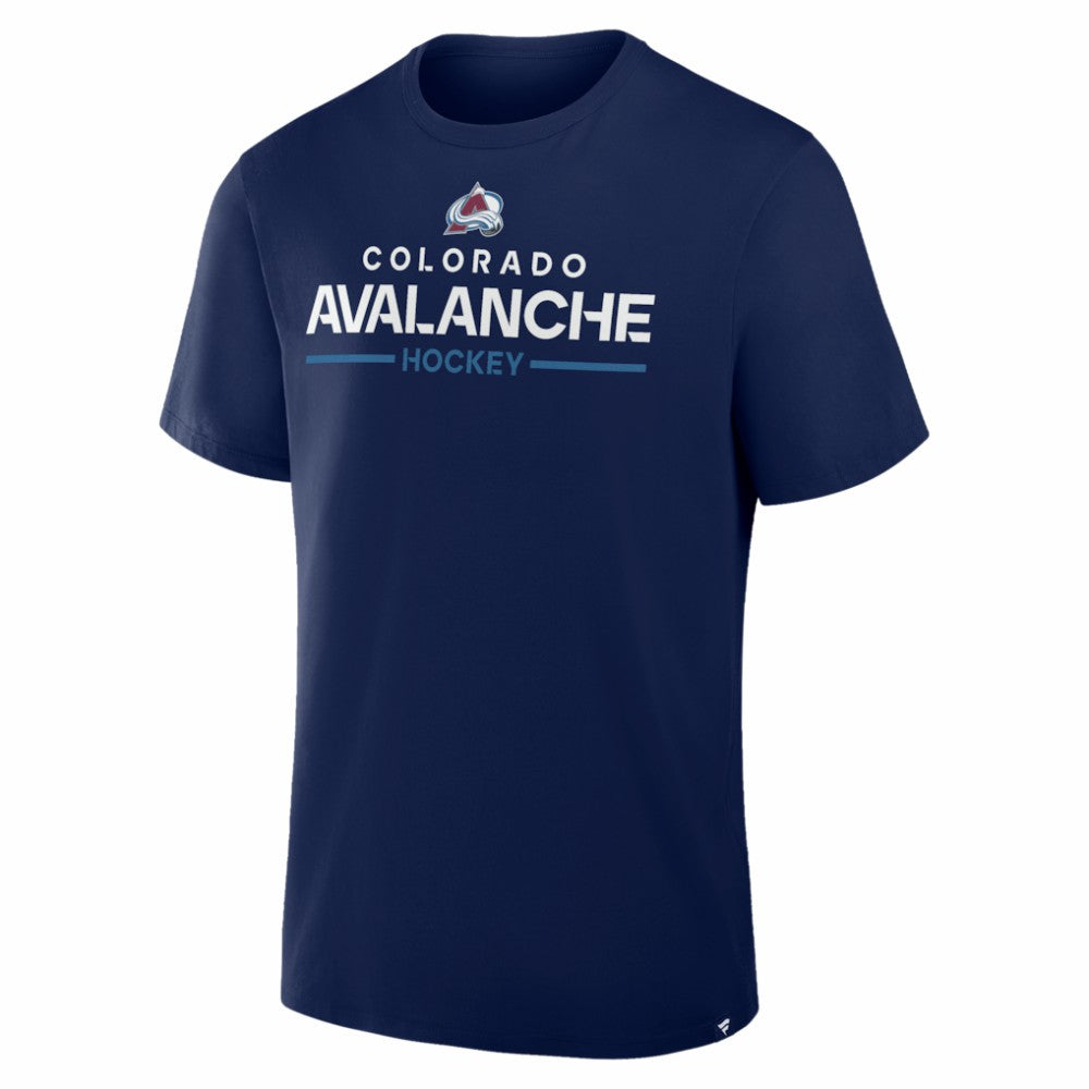 Colorado Avalanche Fanatics Authentic Pro Primary T-Shirt - Navy - NHL