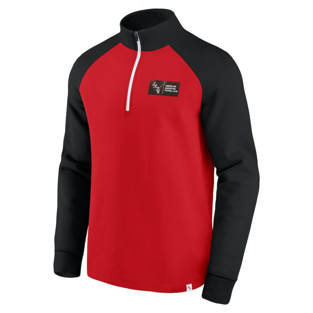 Sunderland Classic Half Zip Top / Athletic Red / Mens - FIFA World CUP