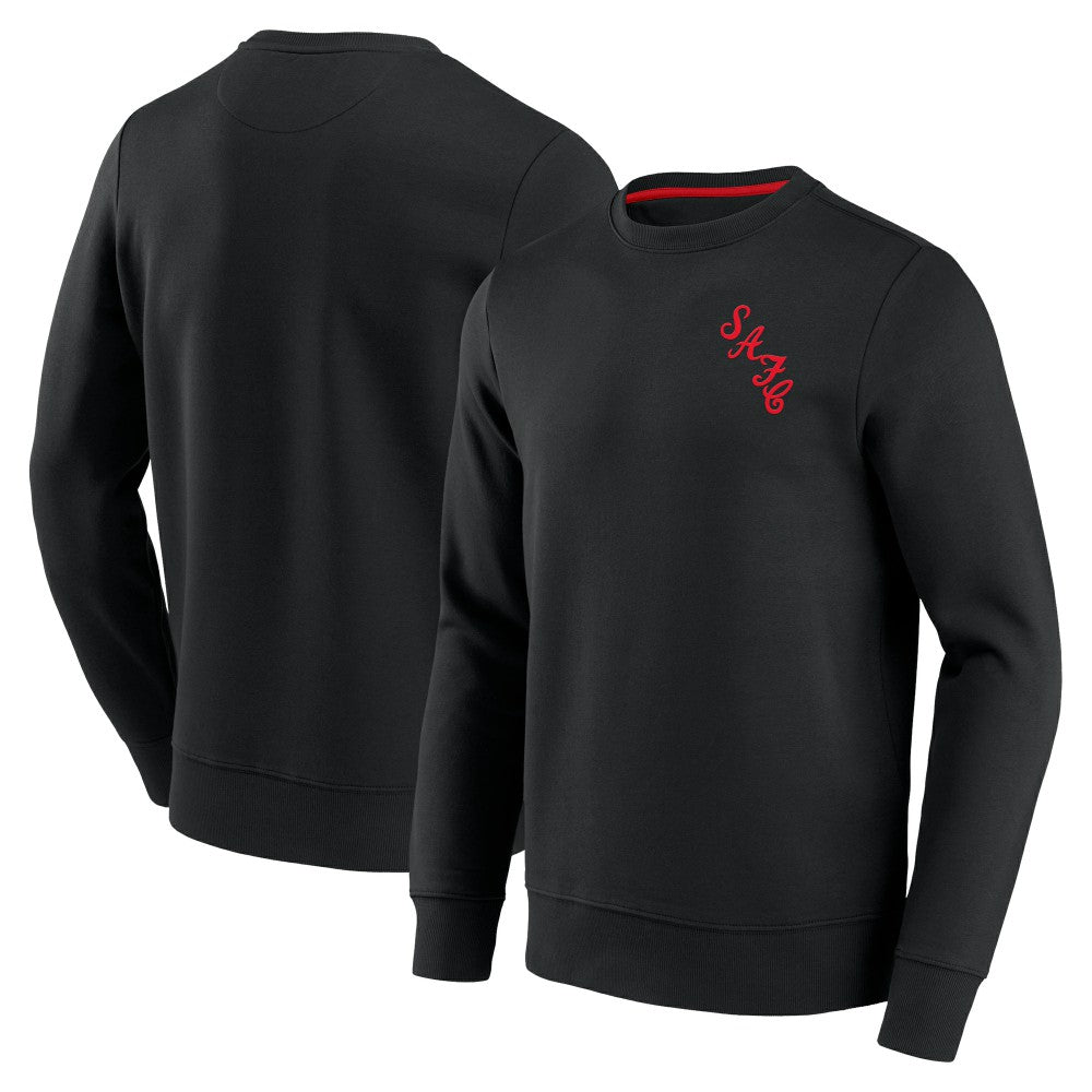 Sunderland Essentials Small Crest Crew Sweatshirt / Black / Mens - FIFA World CUP
