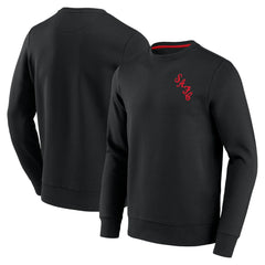 Sunderland Essentials Small Crest Crew Sweatshirt / Black / Mens - FIFA World CUP