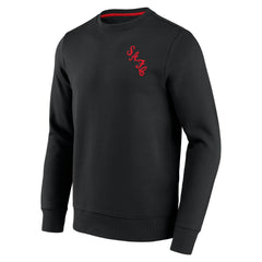 Sunderland Essentials Small Crest Crew Sweatshirt / Black / Mens - FIFA World CUP