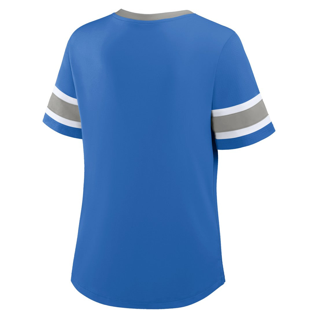 Detroit Lions Women's Redzone Draw Play Athena Lace-Up T-Shirt Blue | Fanatics