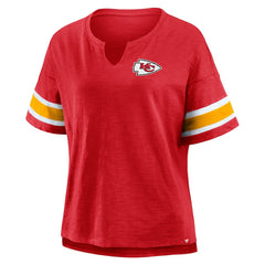 Kansas City Chiefs Women's Redzone Curl Route T-Shirt Red | Fanatics