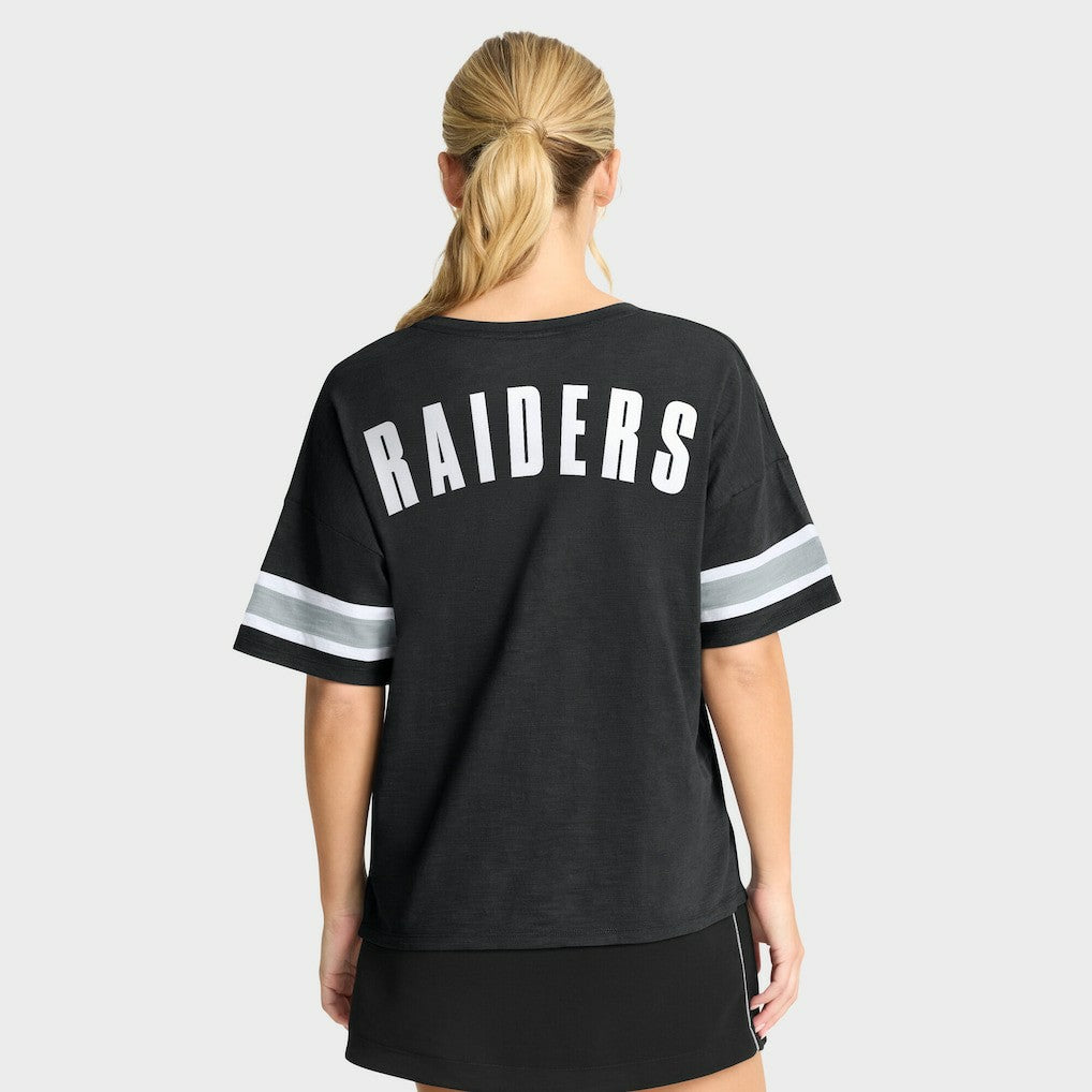 Las Vegas Raiders Women's Redzone Curl Route T-Shirt Black | Fanatics