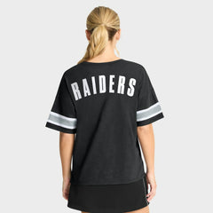 Las Vegas Raiders Women's Redzone Curl Route T-Shirt Black | Fanatics