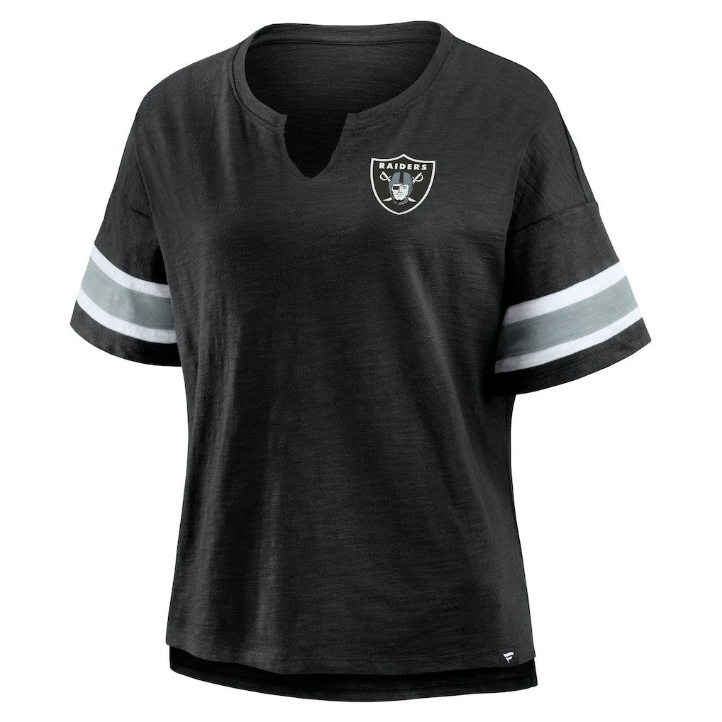 Las Vegas Raiders Women's Redzone Curl Route T-Shirt Black | Fanatics