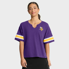 Minnesota Vikings Women's Redzone Curl Route T-Shirt Purple | Fanatics