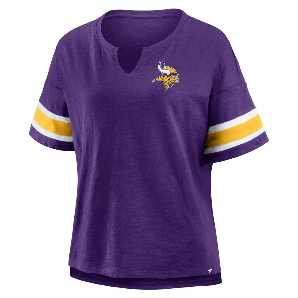 Minnesota Vikings Women's Redzone Curl Route T-Shirt Purple | Fanatics