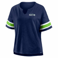 Seattle Seahawks Women's Redzone Curl Route T-Shirt College Navy | Fanatics