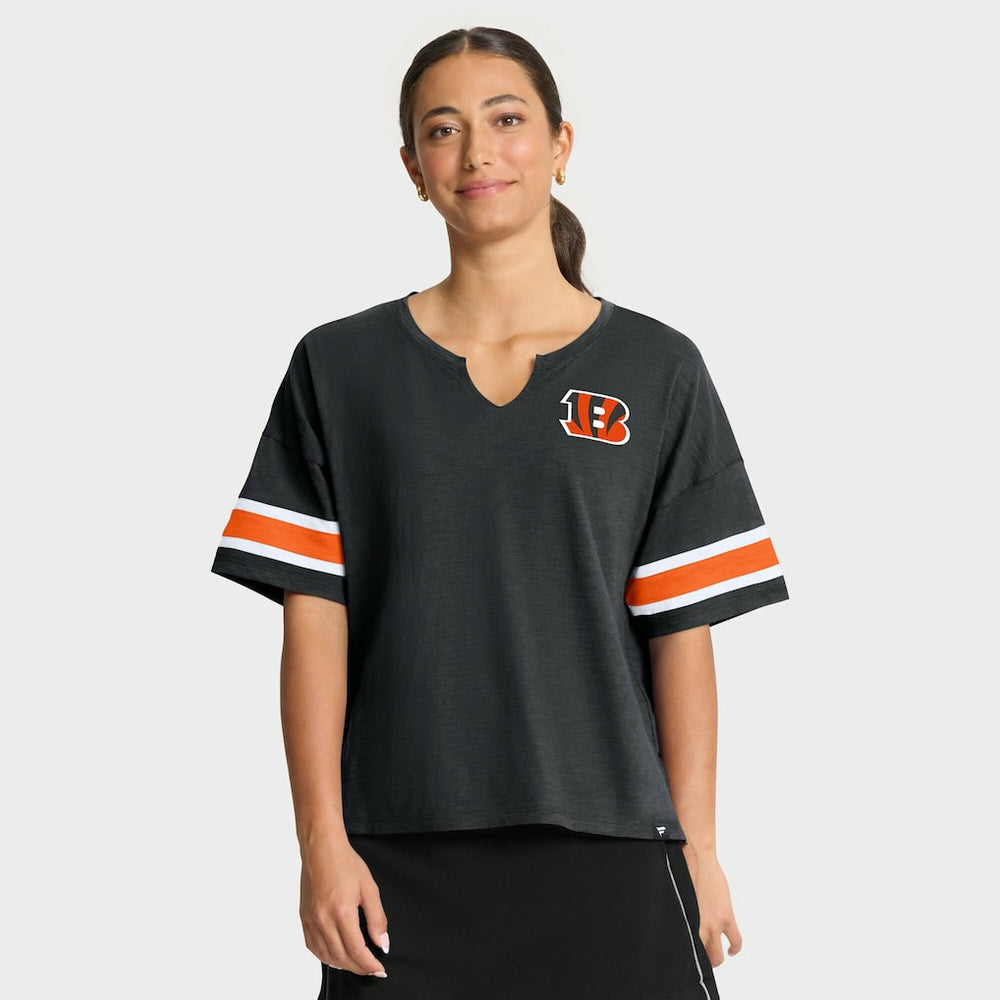 Cincinnati Bengals Women's Redzone Curl Route T-Shirt Black | Fanatics