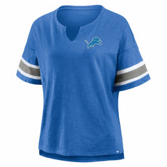 Detroit Lions Women's Redzone Curl Route T-Shirt Blue | Fanatics