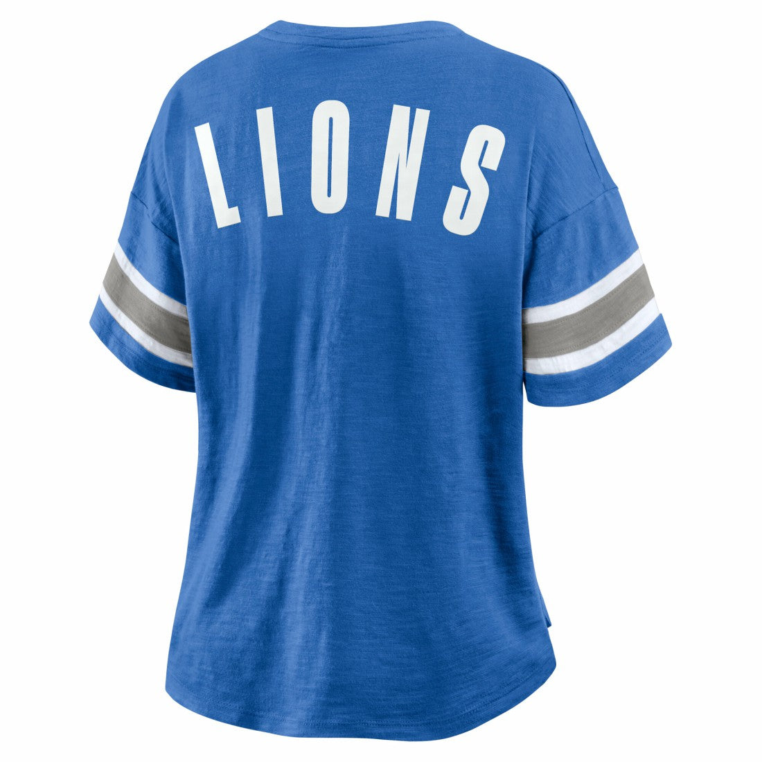 Detroit Lions Women's Redzone Curl Route T-Shirt Blue | Fanatics