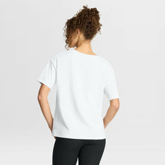 Las Vegas Raiders Women's Redzone Slub Boxy T-Shirt White | Fanatics
