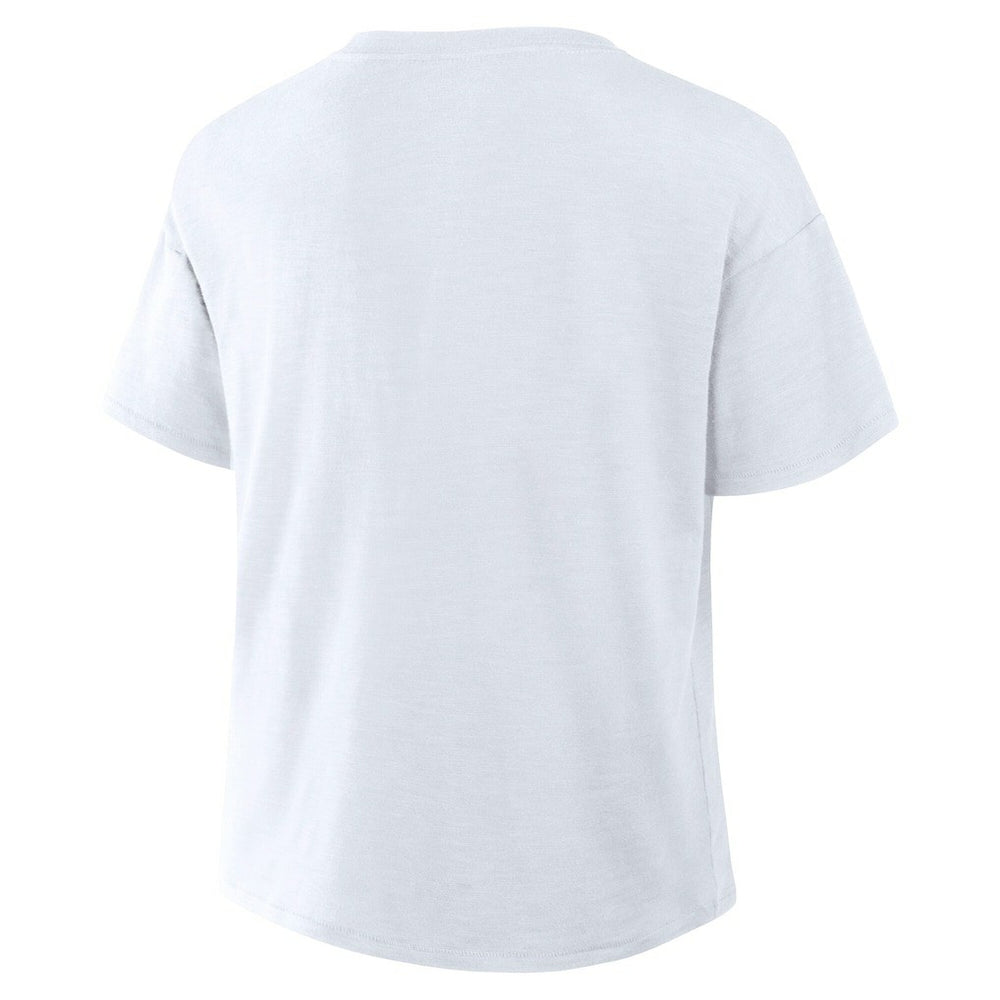 Pittsburgh Steelers Women's Redzone Slub Boxy T-Shirt White | Fanatics
