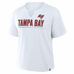 Tampa Bay Buccaneers Women's Redzone Slub Boxy T-Shirt White | Fanatics