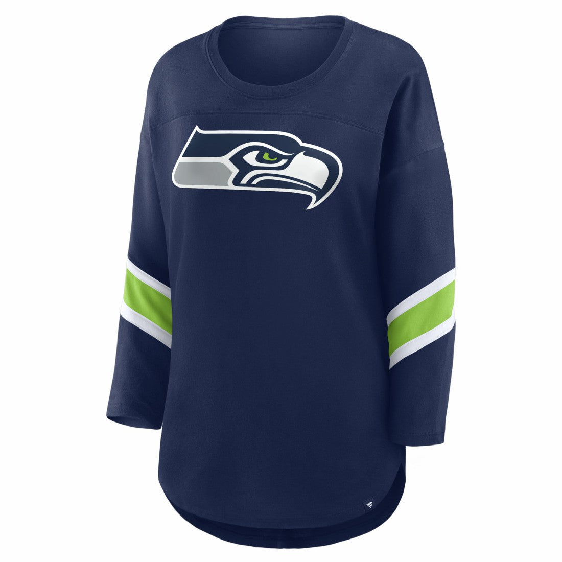Seattle Seahawks Women's Redzone 3/4-Sleeve T-Shirt College Navy | Fanatics