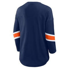 Denver Broncos Women's Redzone 3/4-Sleeve T-Shirt Navy | Fanatics