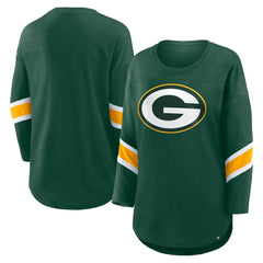 Green Bay Packers Women's Redzone 3/4-Sleeve T-Shirt Green | Fanatics