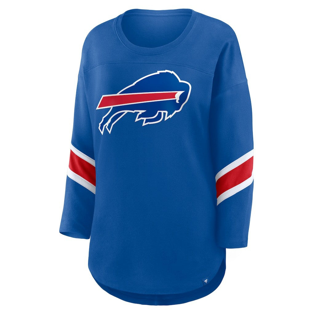 Buffalo Bills Women's Redzone 3/4-Sleeve T-Shirt Royal | Fanatics