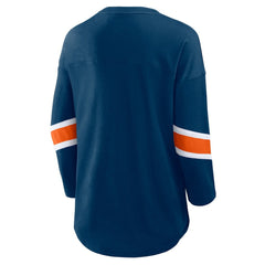 Chicago Bears Women's Redzone 3/4-Sleeve T-Shirt Navy | Fanatics