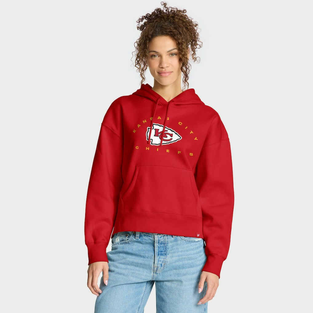 Kansas City Chiefs Women's Eligible Receiver Legacy Pullover Hoodie Red | Fanatics