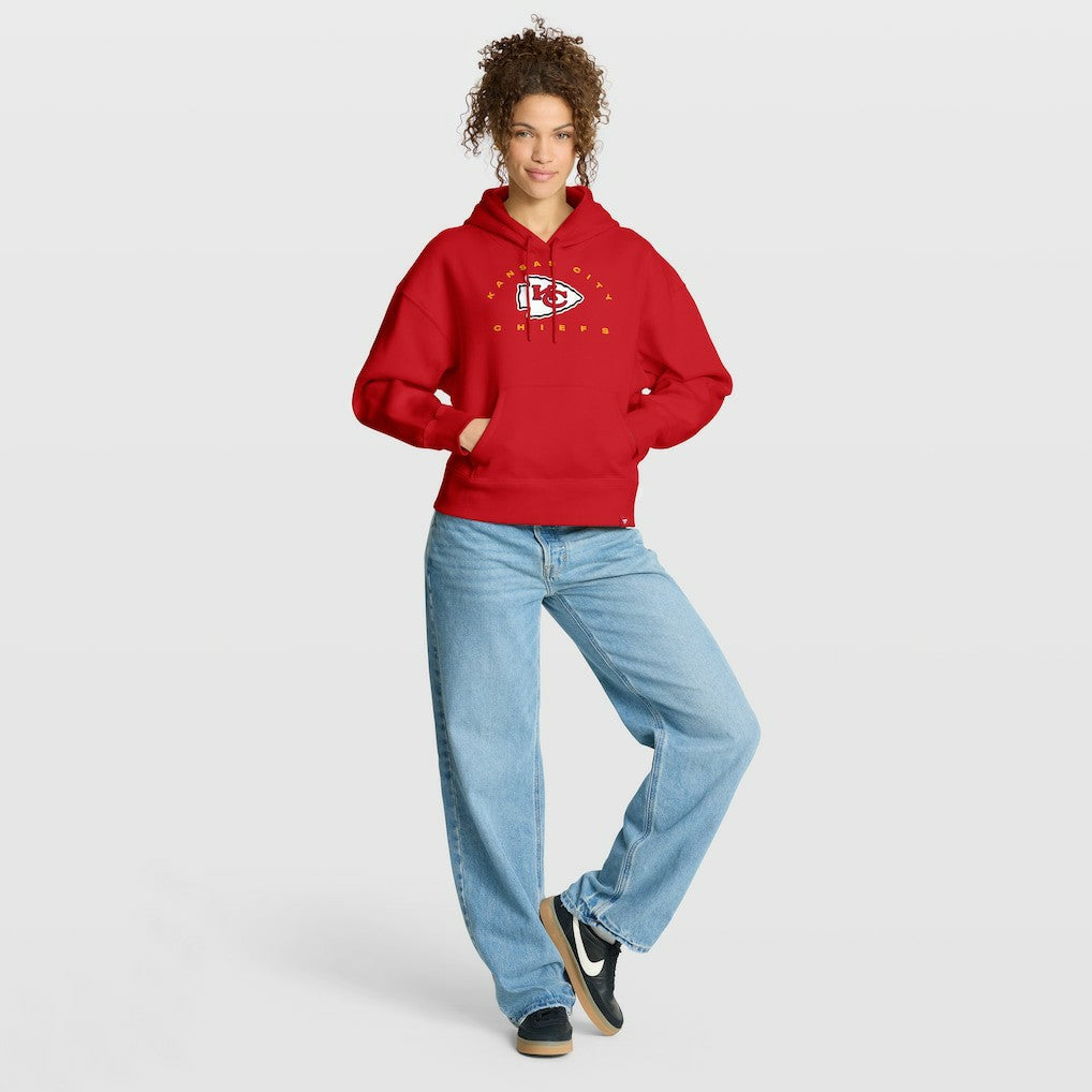 Kansas City Chiefs Women's Eligible Receiver Legacy Pullover Hoodie Red | Fanatics