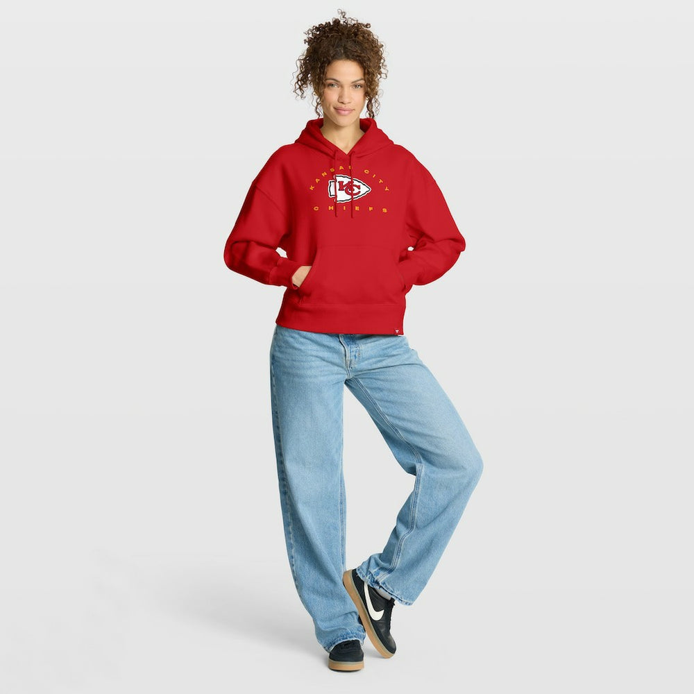 Kansas City Chiefs Women's Eligible Receiver Legacy Pullover Hoodie Red | Fanatics