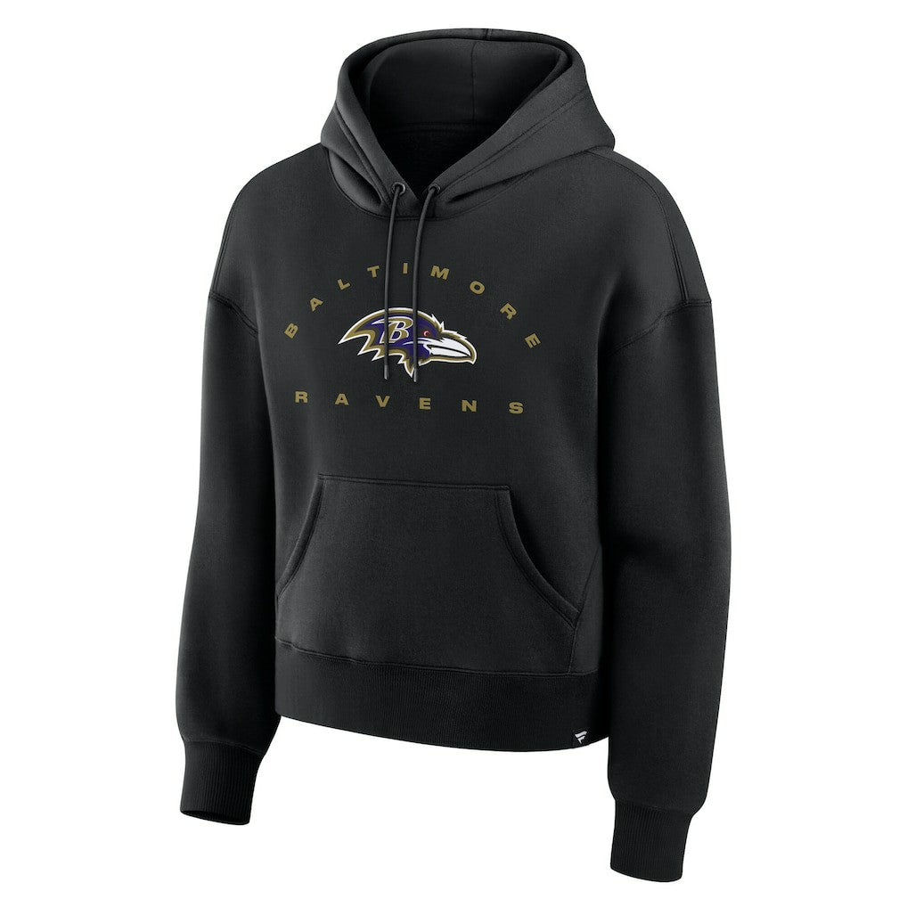 Baltimore Ravens Women's Eligible Receiver Legacy Pullover Hoodie Black | Fanatics