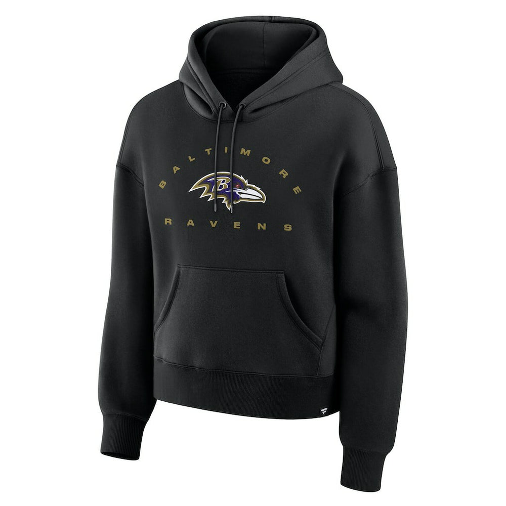 Baltimore Ravens Women's Eligible Receiver Legacy Pullover Hoodie Black | Fanatics
