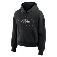 Baltimore Ravens Women's Eligible Receiver Legacy Pullover Hoodie Black | Fanatics