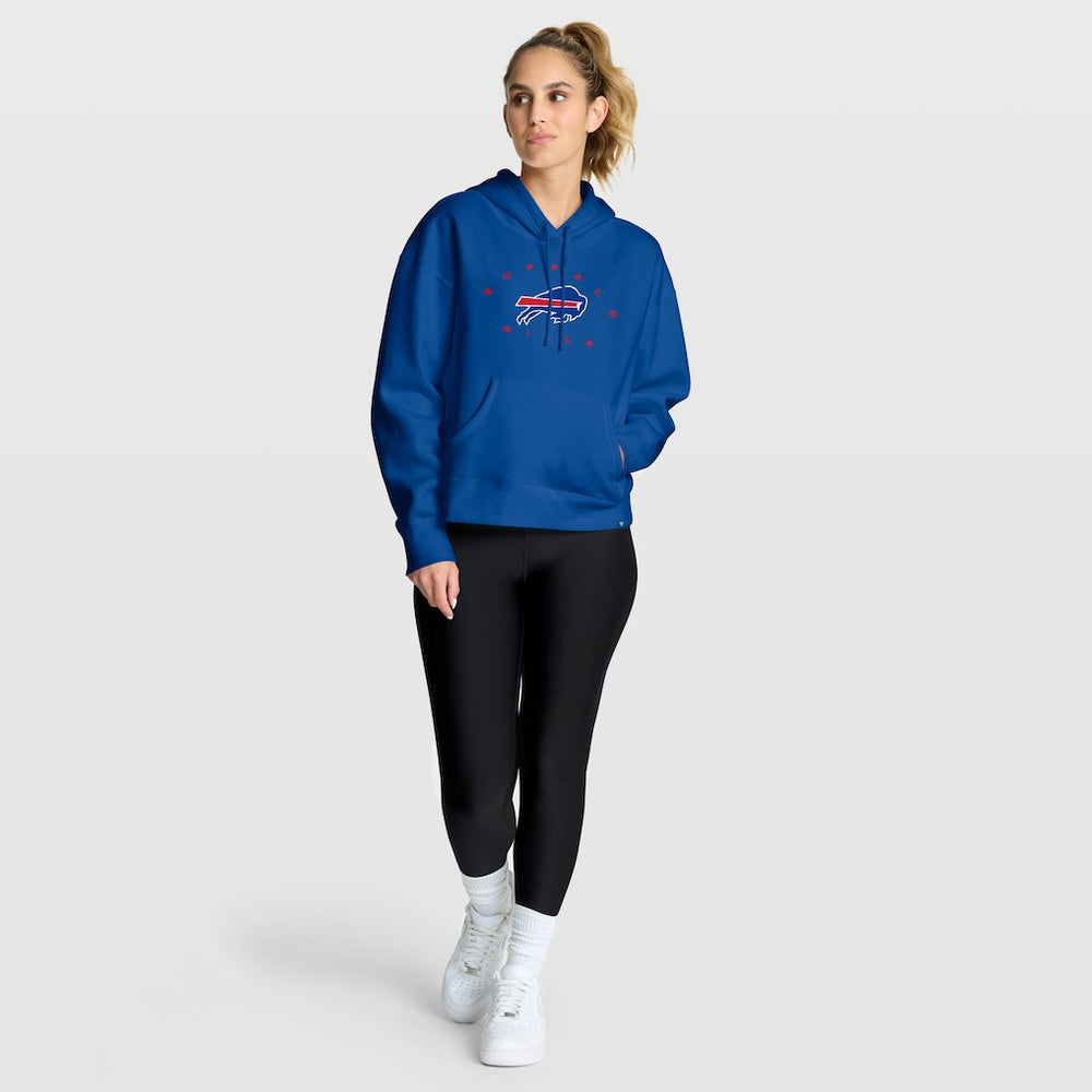 Buffalo Bills Women's Eligible Receiver Legacy Pullover Hoodie Royal | Fanatics