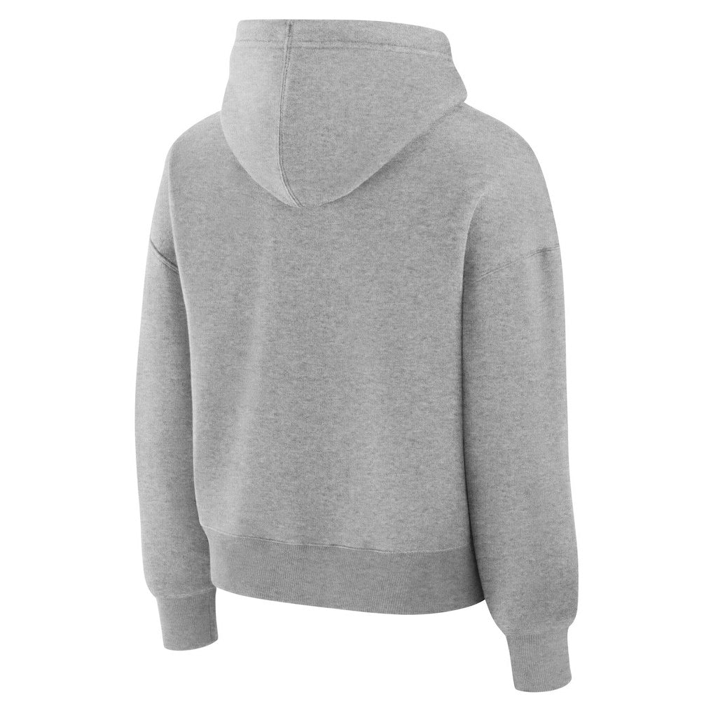 Chicago Bears Women's Eligible Receiver Legacy Pullover Hoodie Heather Gray | Fanatics